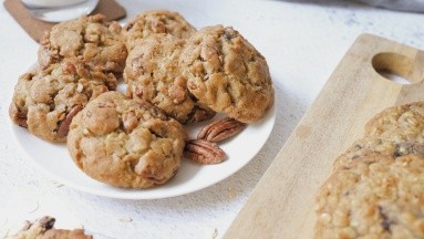 Receta fácil de galletas de avena y nuez: Una opción saludable y deliciosa
