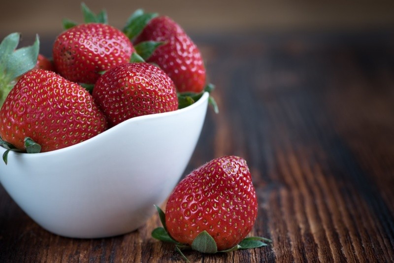  Las fresas contienen flavonoides. Pixabay en Pexels. 