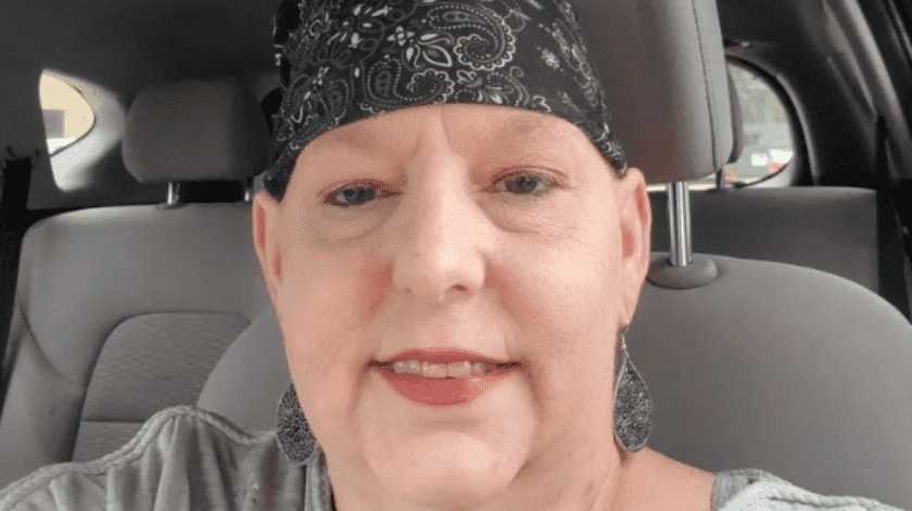 Una caída inofensiva revela una batalla contra la leucemia(Donna Ford)