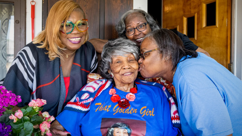 A sus 102 años, Helen ha logrado recuperarse de un derrame cerebral que sufrió.(Foto: Cleveland Clinic)