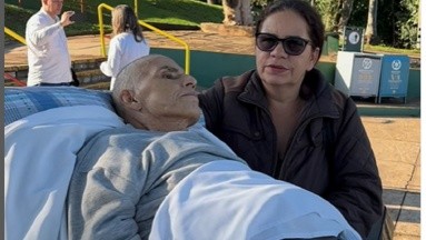 VIDEO: Valmiro da Silva, el paciente con cáncer terminal al que le cumplieron su último deseo