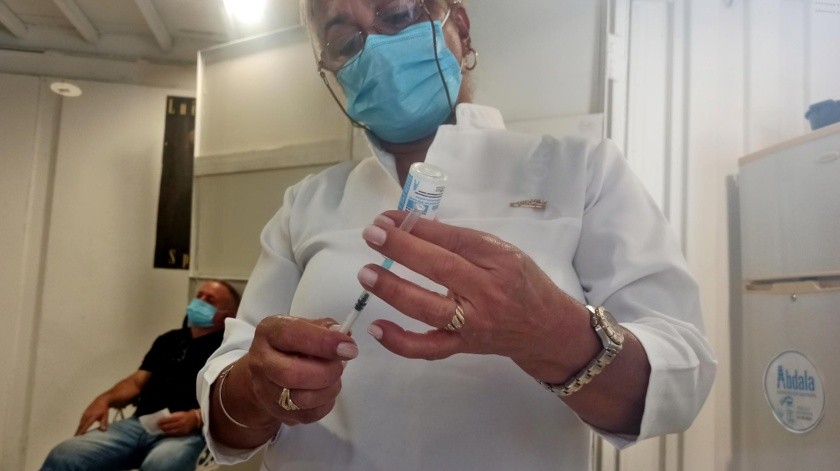 La vacuna cubana ahora será utilizada en México para menores de edad.(EFE.)