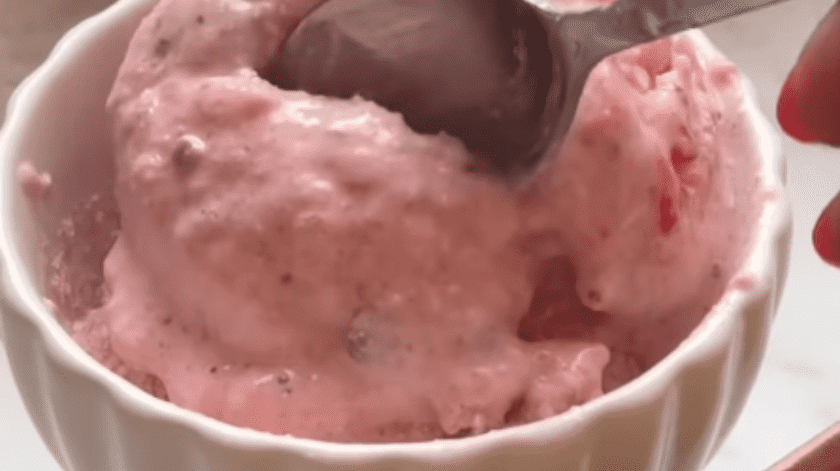 La receta del helado que se ha vuelto tendencia(Instagram)