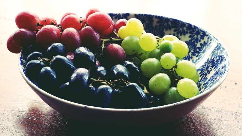 Las uvas aportan mucha nutrición al cuerpo.(Foto de Suzy Hazelwood en Pexels.)