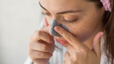 ¿Por qué no es recomendable utilizar las bandas o tiras limpiadoras para la nariz?