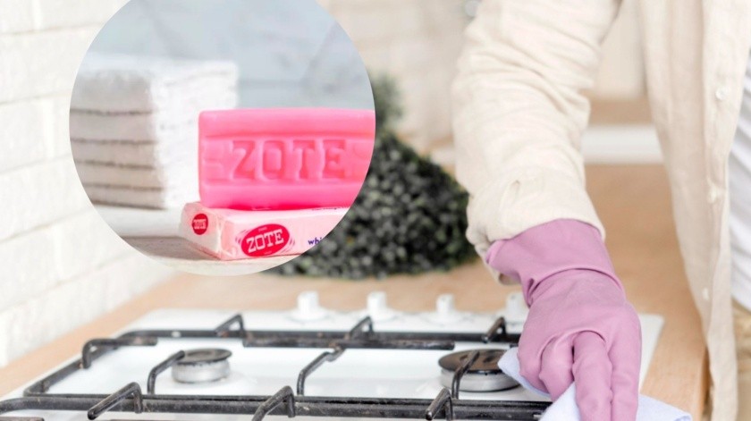 El jabón Zote se puede utilizar para limpiar la estufa y realizar otras tareas del hogar.(Foto por Freepik-Canva)