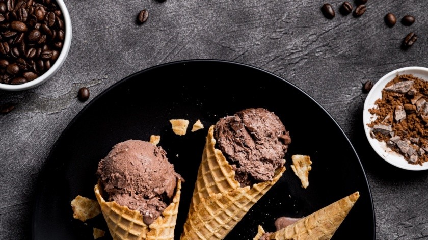 Este helado casero de moka te cautivará con su textura suave y su rico sabor(Mae Mu/UNSPLASH)