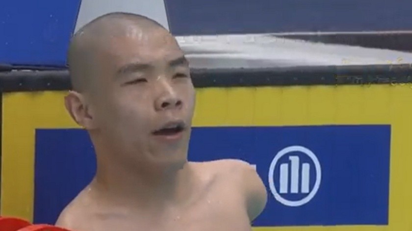 El nadador lo logró recientemente e impactó con su técnica.(Capture video.)