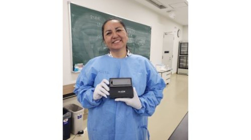 Paquita García y su innovador kit abren la puerta para combatir chikungunya, zika y otros virus(Twitter)
